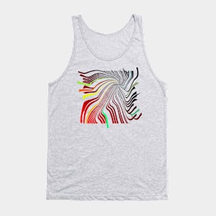 Color swirl 002 Tank Top